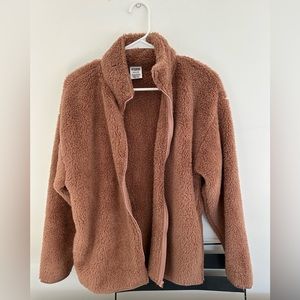 Victoria’s Secret Pink Brown Sherpa